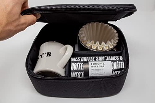 Basal Coffee Traveller Kit for AeroPress/Drip/v60/Kalita/Pour Over Equipment (Black) - Image 6