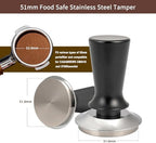 51mm Bottomless Portafilter and Tamper Compatible for CASABREWS Espresso Machine CM5418, 3700Essential, 5418 Pro, Mr. Coffee Espresso and Cappuccino Machine - Image 6