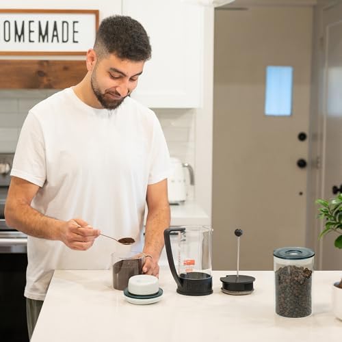 SealVax® Vacuum Coffee Canister Set – 19oz*2 & 32oz*2 Borosilicate Glass Jars with Airtight Lids + Electric Vacuum Sealer for Coffee Beans, Tea & Food Storage. - Image 6