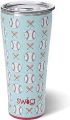 Swig Life 32oz Insulated Tumbler with Lid, Home Run by SwigLife