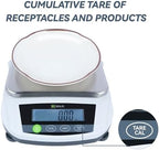 U.S. Solid Digital Lab Scale 5000g x 0.01g Precision Analytical Balance Kitchen Jewelry Scientific Weighing - LCD Display - Image 4