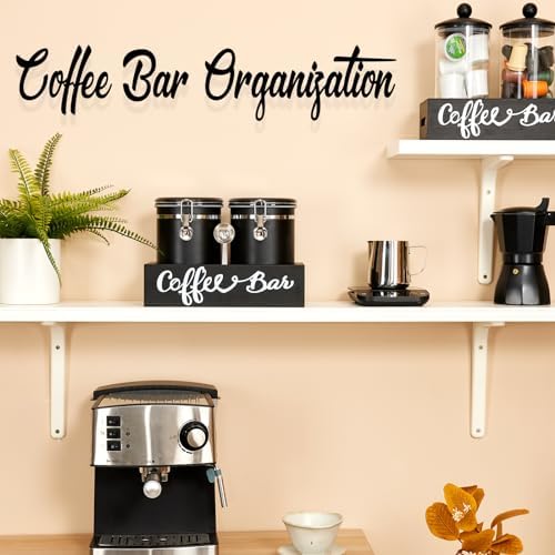 2×63OZ Stainless Steel Coffee Container with Shelf and Scoop for Coffee Bar - Image 5