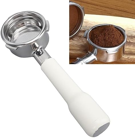 58mm Coffee Portafilter, Professional 3 Ears Bottomless Portafilter Coffee Bottomless Portafilter 58mm Filter Basket Replacement for Barsetto 3 Ears Symmetrical Coffee Machines - Image 3