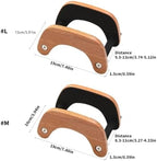 Handcrafted Wooden Guitar Holder, Portable Acoustic Guitar Stand Storage Ra - Image 2