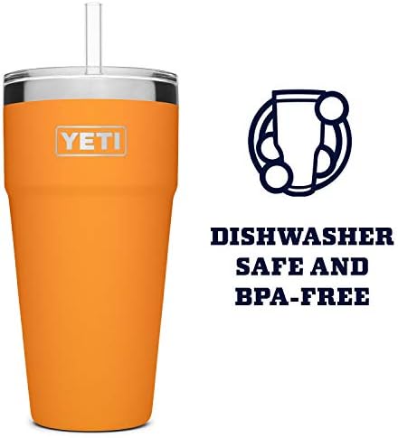 YETI Rambler 26 oz Straw Cup, Vacuum Insulated, Stainless Steel with Straw Lid - Image 3