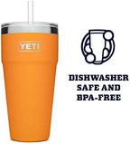 YETI Rambler 26 oz Straw Cup, Vacuum Insulated, Stainless Steel with Straw Lid - Image 3
