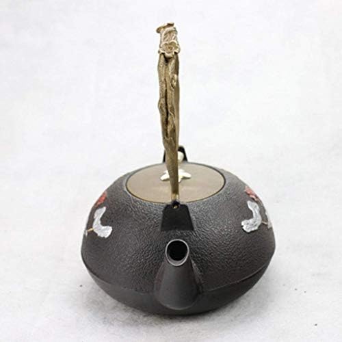 Cast Iron Teapot Japanese Style Tetsubin Tea Kettle 1L - Image 5