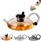 Sereno Filtration Teapot Set, Innovessa Tea Pot, 20oz Sereno Filtration Glass Teapot Set with Infusers for Loose Tea(Black) by Unknown