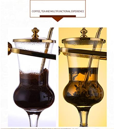 JITEM Cafetera Belgium Luxury Royal Family Balance Syphon Coffee Maker Siphon Brewer Elegant Design Retro Style with U Handle Glass Siphon Pot for Coffee or Tea - Image 5