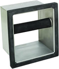 Rattleware Stainless Steel Open Bottom Knock Box Chute with Rubber Bar, 6in by rattleware