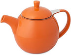 FORLIFE Curve Teapot with Infuser, 24-Ounce, Carrot by Unknown