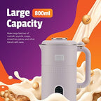 Venoly Nut Milk Maker Machine - Convenient Nut Milk Machine for Homemade Plant-Based and Dairy-Free Beverages | Nut and Soy Milk Maker with Stainless Steel Blades Produces Up To 5.5 Cups (White) - Image 3