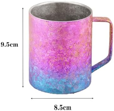 Pure Titanium Mug with Leak-Proof Lid 13.5 oz RT103T - Image 2