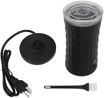 Automatic Milk Frother 4 in 1 for Coffee and Beverages with Hot Cold Foam Settings Fast Quiet Stainless Steel Milk Foam Maker for Home Use - Image 6