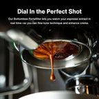 58mm Espresso Bottomless Portafilter with Solid Wood Handle + 1pc 58mm Espresso Puck Screen, Compatible with Barsetto BAE01, BAE02, Calphalon Temp IQ - Image 4