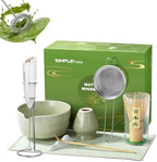 SIMPLETaste Milk Frother Handheld Battery Operated & Matcha Whisk Set by SIMPLETaste