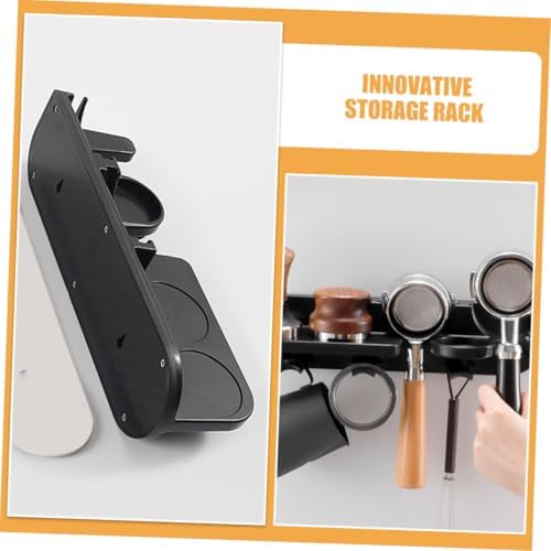Wall Mounted Espresso Rack for 51mm Machines Black ABS - Image 7