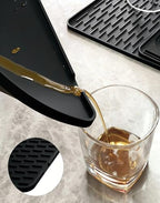 Silicone Coffee Maker Mat for Ninja Luxe ES601, 3-in-1 Top Mat/Large Coffee Bar Mat/Espresso Tamping Mat for Ninja Luxe Cafe Espresso Machine, Food-Grade Silicone,Non-Slip,Heat-Resistant - Image 6