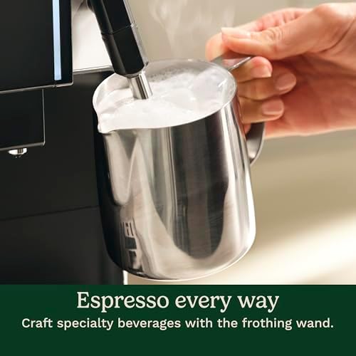 Cuisinart Espresso Bar Fully Automatic Espresso Machine, Makes Hot or Cold Cafe-Quality Cappuccino, Lattes, Americanos and Cold Extracted Espresso, Steam/Frothing Wand for Milk-Based Drinks, EM-550 - Image 3
