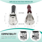 Bottomless Portafilter for Ninja Luxe Café Premier ES601/Pro ES701 Series - Image 2