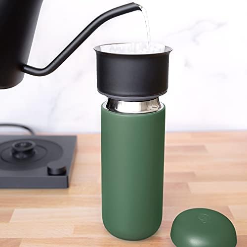 Fellow Carter Move Ceramic Lined Travel Mug 16 oz - Leak-Proof Lid - Image 7