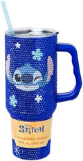 Silver Buffalo Lilo and Stitch Wink Face, Stainless Steel Tumbler, 40oz by SilverBuffalo