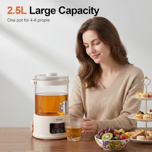 Kawu Electric Kettle, 7-in-1 Hot Water Dispenser Health Pot for Tea Coffee - Image 6