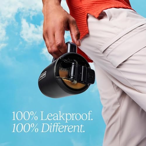 BrüMate Müv - 15oz 100% Leak Proof Insulated Coffee Mug with Handle & Lid - Stainless Steel Coffee Travel Mug - Double Walled Coffee Cup (Primrose) - Image 2