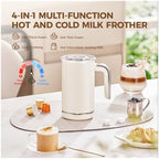 Compatible For 4in1 Milk Frother Frothing Foamer Chocolate Mixer Cold/Hot Latte Cappuccino Automatic foam milk(EU) - Image 2