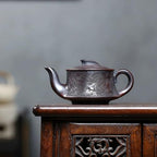 Tea Kettle Retro Original Ore Purple Sand Pot Red Clay Hand-carved Dragon Teapot Ceramic Tea Infuser - Image 3