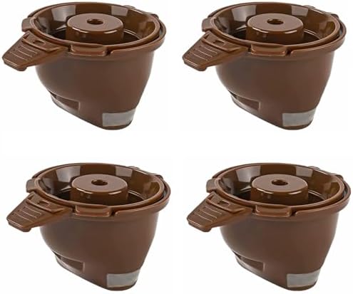 Coffee Filter Basket Replacement, fit for Hamilton Beach FlexBrew Single Serve, Stainless Steel Mesh Permanent Filter for Model 49900 49902 49903 49930 49934 49940 49945 49950, Dishwasher Safe (4) by SENRISE