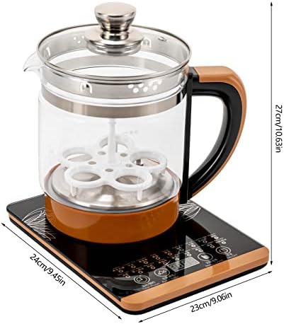 1.8L Electric Kettles Electric Glass Kettle Electric Smart Egg Cooker for Boiling Water, Smart Kettles Water Bottle Temperature Control Electric Kettle, Tea Maker with 18 Smart Menu - Image 2