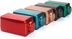 Tea Canister 2 Pieces Tea Tins Sealed Storage Jars Iron Container for Storing Loose Leaf TeeA Tea Canister (Color : Golden, Size : 7.5x7.5x15.5cm) - Image 3