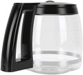 Borosilicate Glass Coffee Pot with Handle Drip Proof Spout Easy to Heat Cold Proof Coffee Carafe for Pouring (Replacement for 14 Cup 2.1L) by Unknown