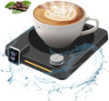 Mug Warmer,Fastest Heating and Highest Temperature, Coffee Cup Warmer for Desk Auto Shut Off, 9 Temp Settings 1-12H Timer, Smart Electric Beverage Warmer for Coffee Tea Milk, Black by Unknown