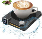 Mug Warmer,Fastest Heating and Highest Temperature, Coffee Cup Warmer for Desk Auto Shut Off, 9 Temp Settings 1-12H Timer, Smart Electric Beverage Warmer for Coffee Tea Milk, Black by Unknown