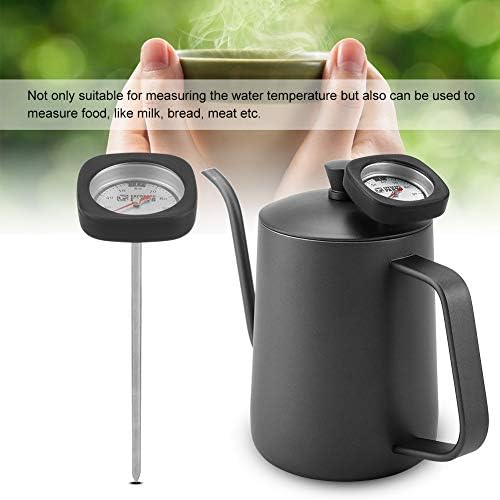 Gooseneck Coffee Kettle with Thermometer for Pour Over (Black) - Image 4