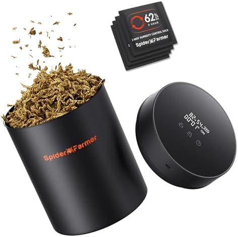 Spider Farmer Smart Curing Jar 2L Vacuum Container for Fresh Storage by SpiderFarmer
