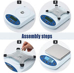 Lab Scale Balance Electronic Scales 5000g*0.01g high Precision Laboratory Digital Analytical Balance Gram Scale 0.01g Accuracy Digital Scientific Scale【Includes 500g*2 Weights】 - Image 6