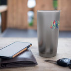 Disney Princess Alphabet Monogram Mermaid Letter A for Ariel Stainless Steel Insulated Tumbler - Image 7