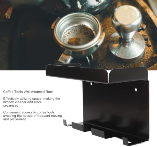 Coffee Portafilter Wall Rack, Efficient Space Utilization, Stylish Design, Sturdy and Lasting, Convenient Access, Universal Coffee Portafilter Wall Shelf, Coffee Tools Organizer - Image 5