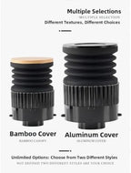 Silicone Coffee Grinder Blower Hopper-Cleaning Tool Compatible with Breville-BES870 BES880 BCG820, Easy Press Bean Bin Accessory, Black for Espresso Use(A) - Image 3