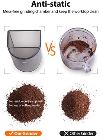 Aromaster Conical Coffee Grinder, Burr Coffee Grinder, Espresso/Drip/Cold Brew/French Press Coffee Maker… - Image 5