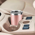 30oz Stainless Steel Travel Mug with Lid, 6 Pack Double Wall Vacuum Insulated Bulk Tumbler, Powder Coated Coffee Cup Suitable for Vehicle Cup Holders(White) - Image 5