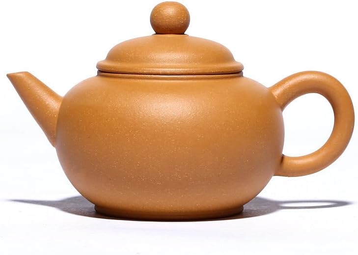 Tea Pots For Loose Tea 110ML Purple Clay Teapots Handmade Pot Raw Ore Section Mud Tea Maker Kettle with Infuser Chinese Zisha Tea Set Chinese Teapot Tea Infuser Pot by GKOKG
