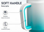 Meoky 32 oz Tumbler with Handle, Insulated Tumbler with Lid and Straw, Stainless Steel Travel Mug, Keeps Cold for 24 Hours, 100% Leak Proof, Fits in Car Cup Holder (Azure) - Image 4