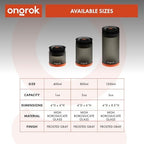 ONGROK Glass Storage Jar with Vacuum Pump Technology, Air Proof Containers to Preserve Smell and Aroma (800ml (2oz)) - Image 7