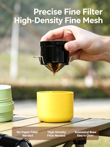 All-in-One Manual Coffee Grinder Brewing Mug - Image 4