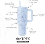 Simple Modern Disney 40 oz Tumbler with Handle & Straw Lid | Insulated Reusable Stainless Steel Water Bottle Travel Mug | Gifts for Women Men Him Her | Trek Collection | 40oz | Minnie Specktacular - Image 2