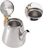 Tea Pot 1.2L Induction Cooker Plus Kettle Large Capacity Teapot Stainless Steel Teapot Tea Maker Coffee Pot Kitchen Cold Kettle Teapot for Infuser (Color : A-1.2L) - Image 4